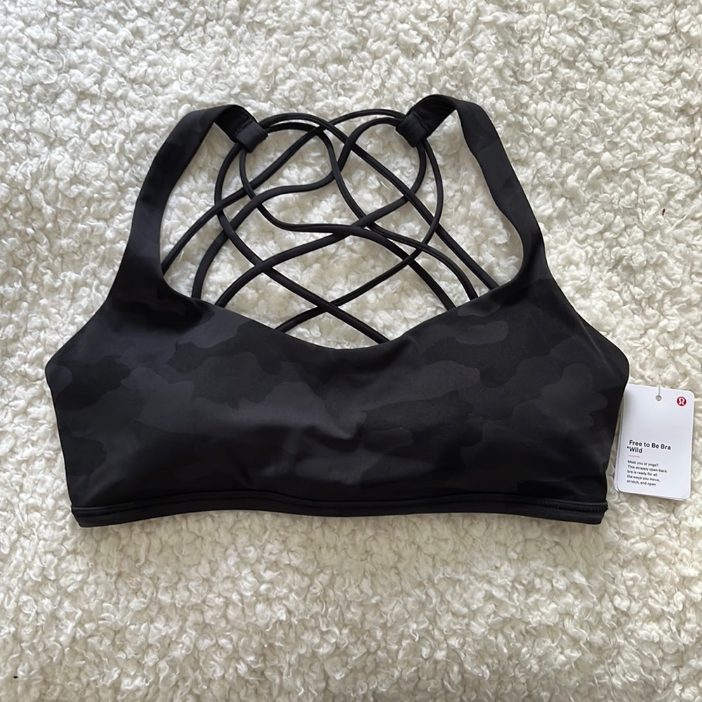 Lululemon Free to be wild bra NWT size 6